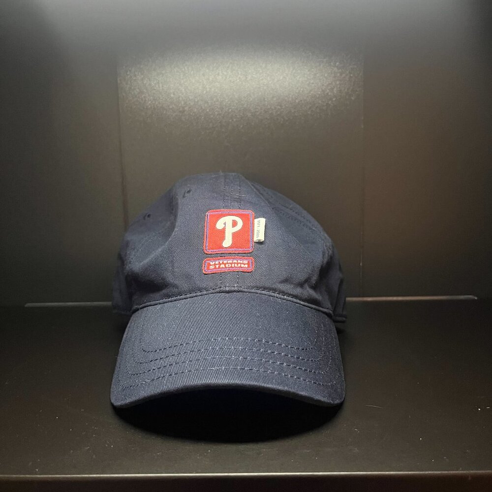 Vintage MLB Phillies American Needle Veterans Stadium Commemorative Blue OS
